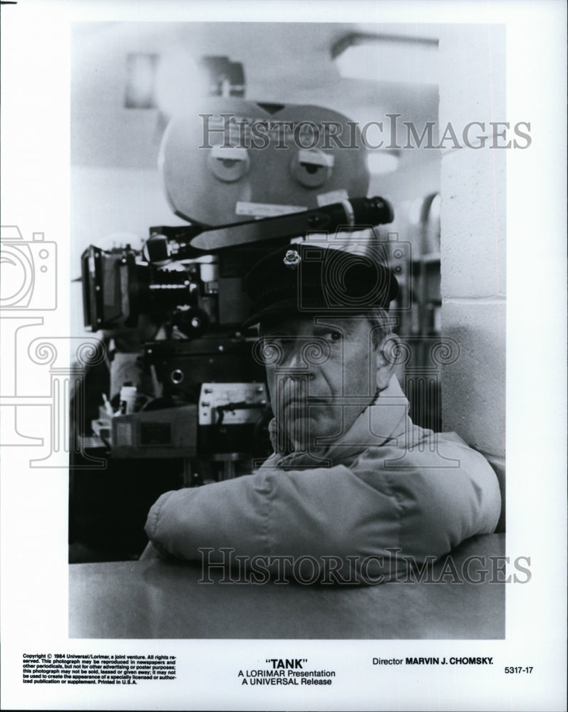 1984 Press Photo &quot;Tank&quot; Director, Marvin J. Chomsky- Historic Images