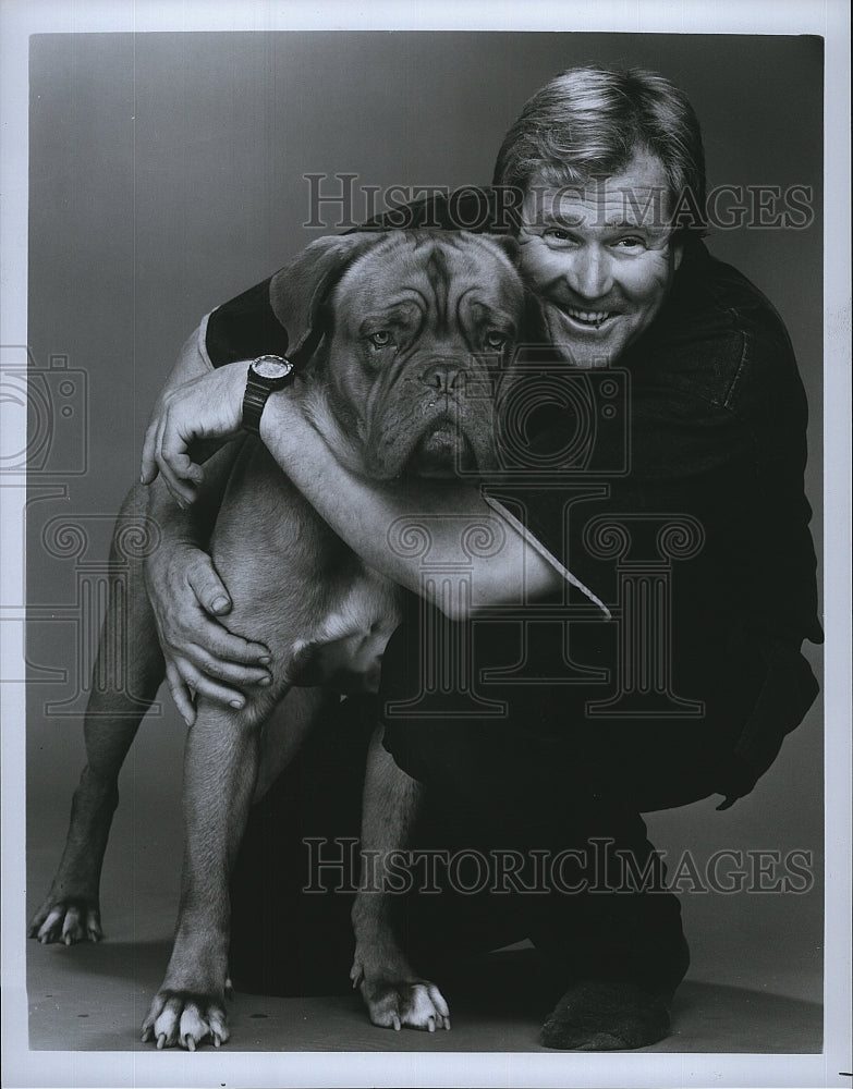 1989 Press Photo Dog from Film &quot;Turner &amp; Hooch&quot;- Historic Images