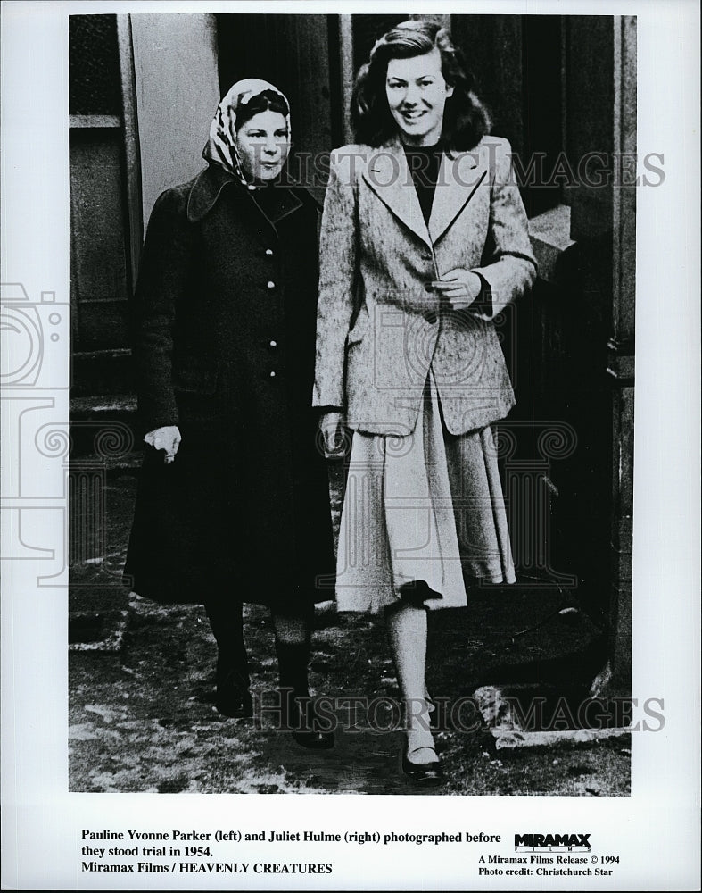 1994 Pauline Yvonne Parker Juliet Hulme 1954 Heavenly Creatures-Historic Images