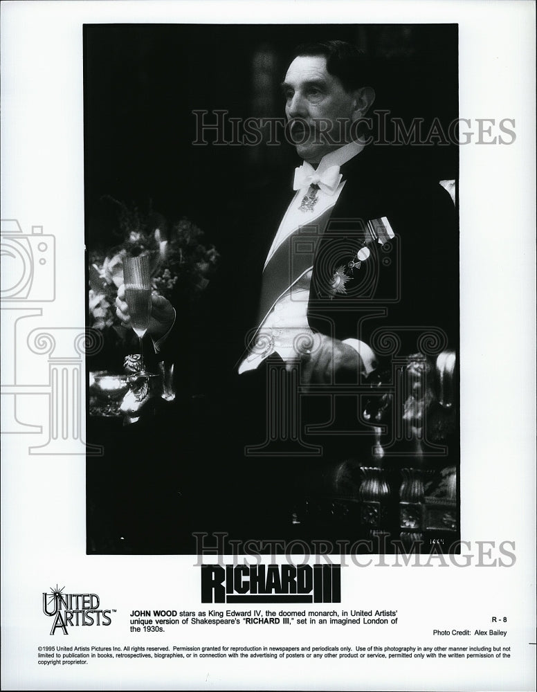 1995 Press Photo Richard III Ian McKellen Krtistin Scott-Thomas, Jim Broadbent - Historic Images