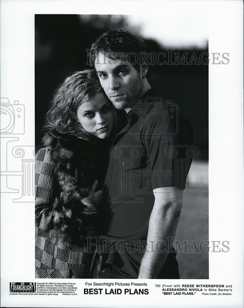 1988 Press Photo "Best Laid Plans" Reese Witherspoon, Alessandro Bivola- Historic Images
