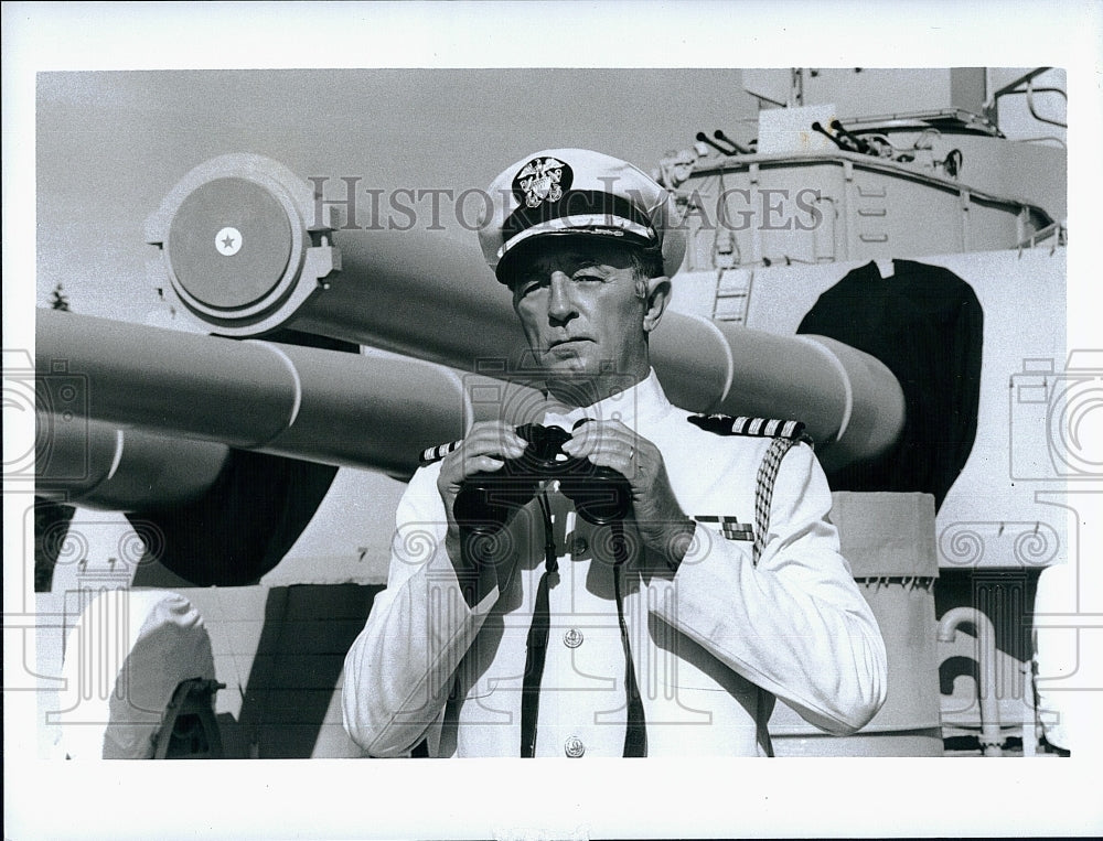 1983 Press Photo Robert Mitchum in The Winds Of War- Historic Images