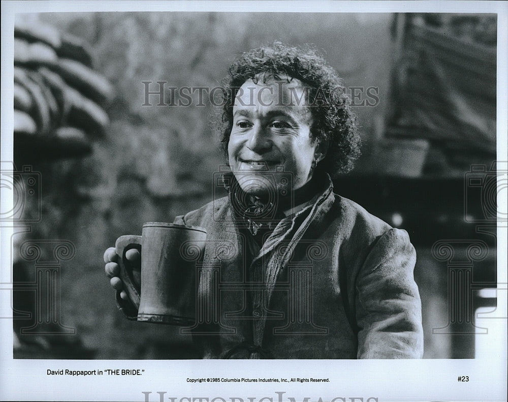 1985 Press Photo &quot;The Bride&quot; starring David Rapaport- Historic Images