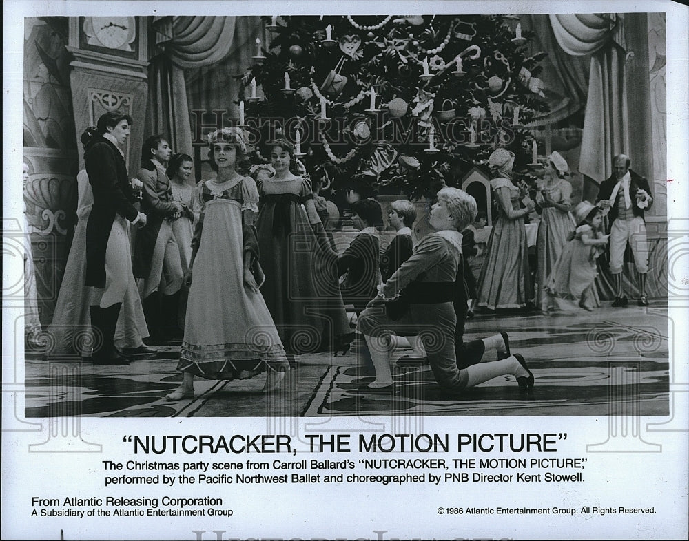 1986 Press Photo Nutcracker, The Motion Picture Carroll Ballard- Historic Images