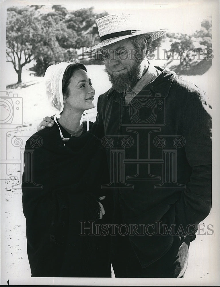 1988 Press Photo Actor Merlin Olsen in &quot;Aaron&#39;s Way&quot;- Historic Images