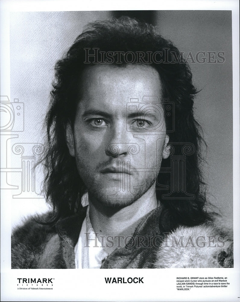 1989 Press Photo Richard E. Grant &quot;Warlock&quot;- Historic Images