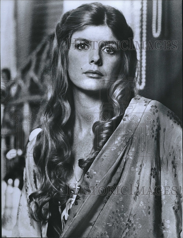 1976 Press Photo Actress Katharine Ross In Voyage Of The Damned- Historic Images