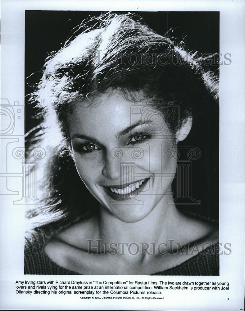 1980 Press Photo Actress Amy Irvig in &quot;The Competition&quot;- Historic Images