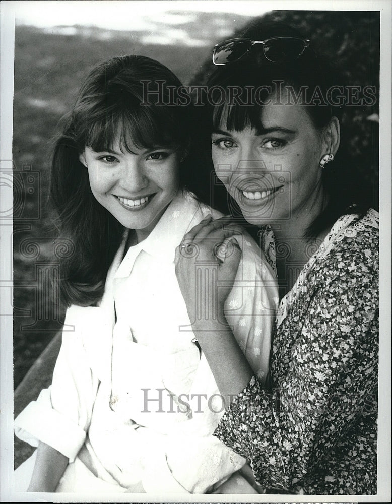 1989 Press Photo Actress Ellen Dunning in &quot;Frog Girl The Jennifer Graham Story&quot;- Historic Images