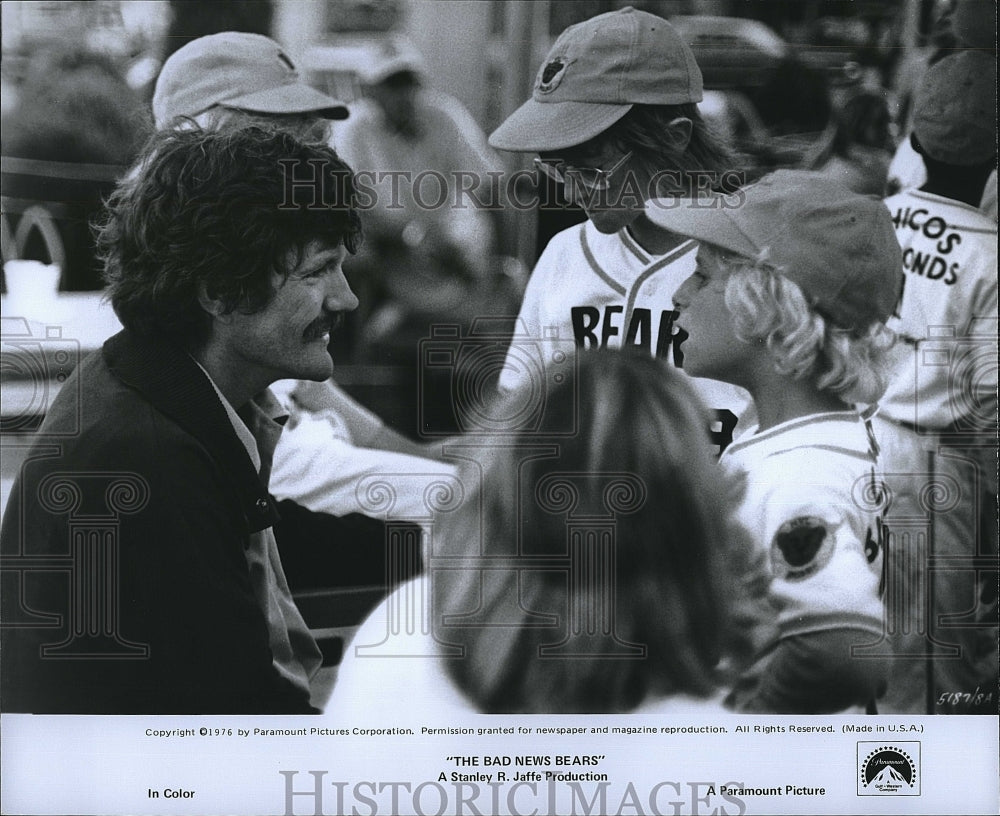 1976 Press Photo Film &quot;The Bad News Bears&quot; Director Michael Ritchie- Historic Images