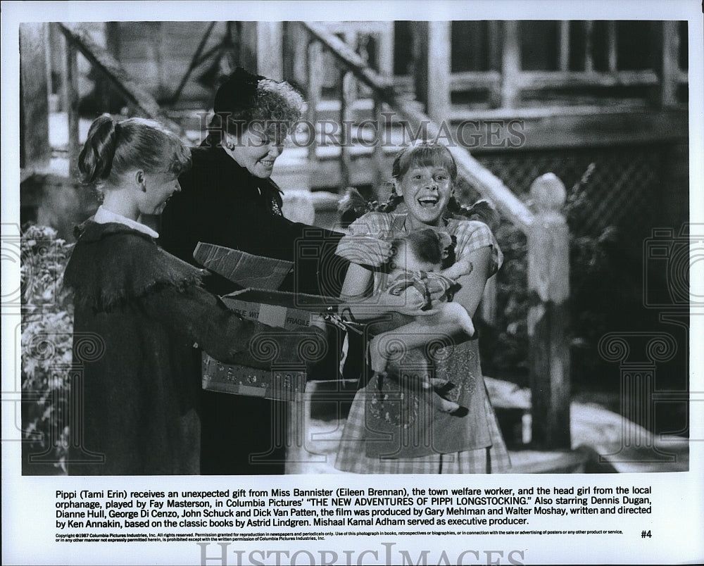 1987 Press Photo Film &quot;The New Adventures of Pippi Longstocking&quot; Tami Erin- Historic Images