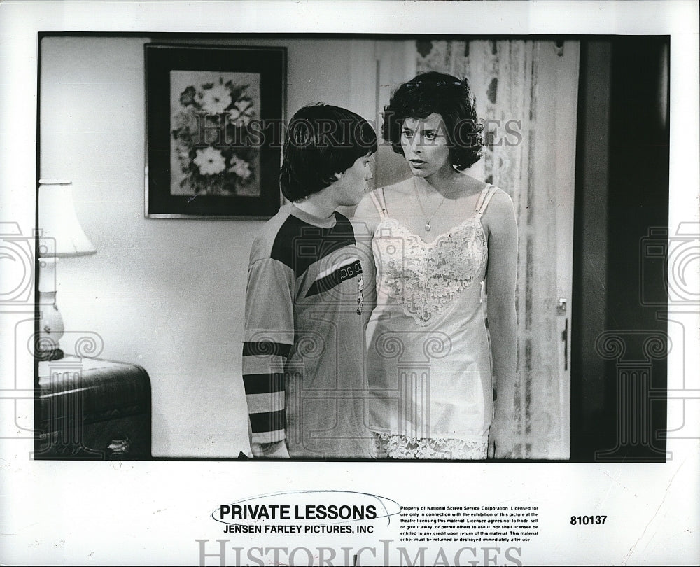 1981 Press Photo A scene from &quot;Private Lessons&quot;- Historic Images