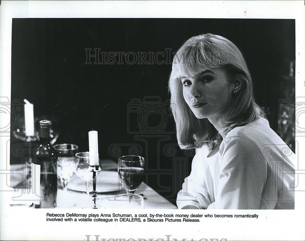 1981 Press Photo Rebecca DeMornay in &quot;Dealers&quot;- Historic Images