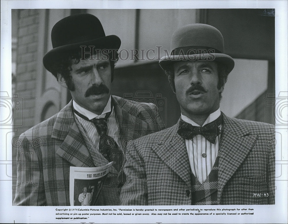 1976 Press Photo &quot;Harry &amp; Water Go to NY&quot; James Caan &amp; Elliott Gould- Historic Images