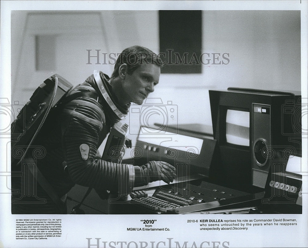 1984 Press Photo Keir Dullea Actor 2010 Sci-Fi Science Fiction Film Movie- Historic Images