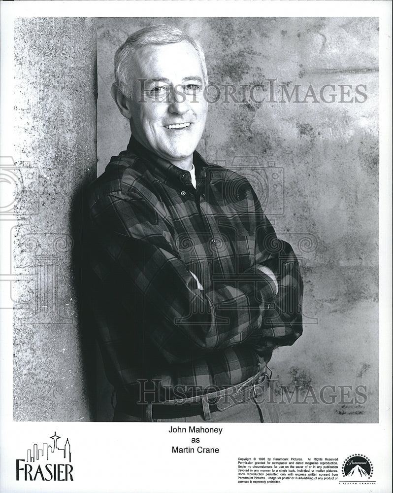 1985 Press Photo John Mahoney Stars In &quot;Frasier&quot; As Marty Crane- Historic Images