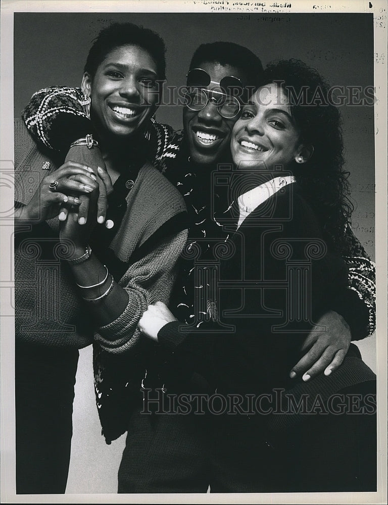 1988 Press Photo Actress Jasmine Guy &amp; Kadeem Hardison in &quot;A Different World&quot;- Historic Images