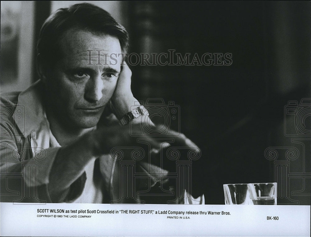 1983 Press Photo Actor Scott Wilson in &quot;The Right Stuff&quot;- Historic Images