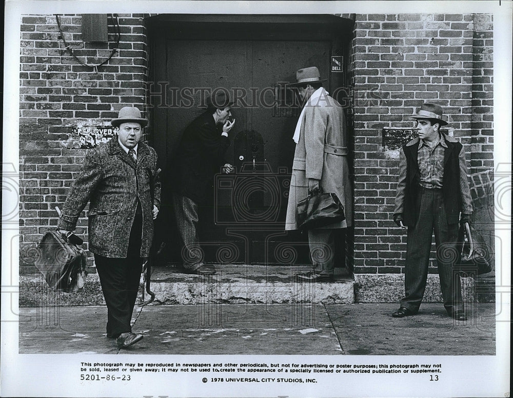 1978 Press Photo Peter Falk in &quot;The Brinks Job&quot;- Historic Images