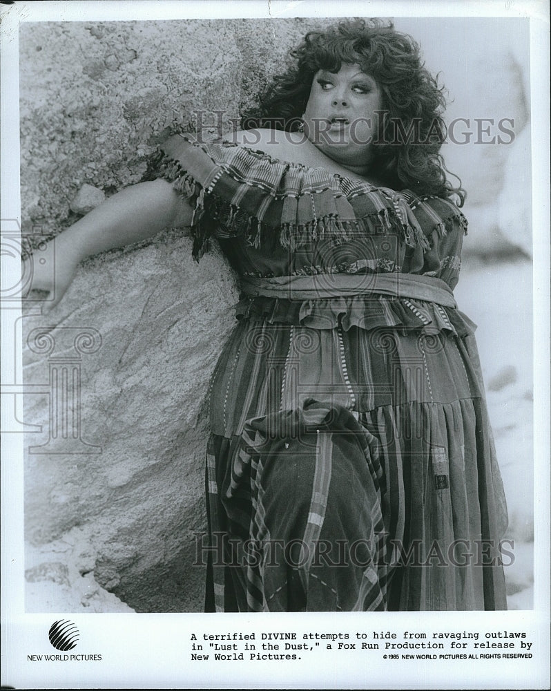 1985 Press Photo Scene From film &quot;Ludt From The Dust&quot;- Historic Images