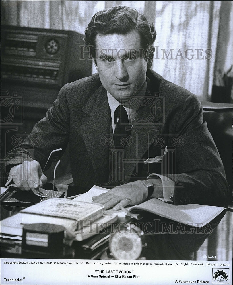Press Photo The Last Tycoon Sam Speigel Elia Kazan Film - Historic Images