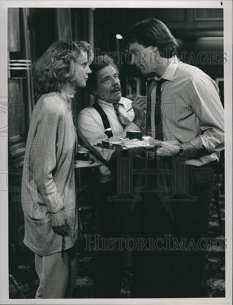 1989 Press Photo Blythe Danner &amp; Stephen Collins star in &quot;El Sid&quot;- Historic Images