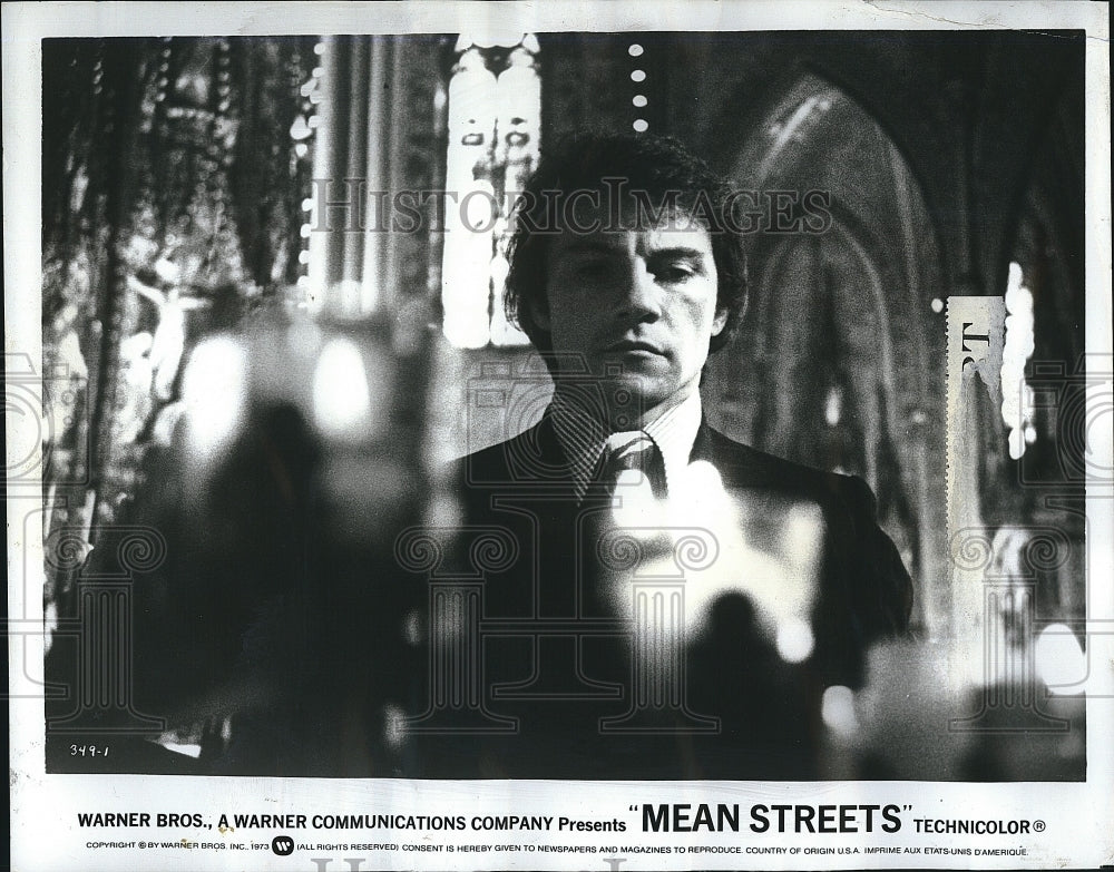 1973 Press Photo Harvey Keitel Stars In "Mean Streets"- Historic Images