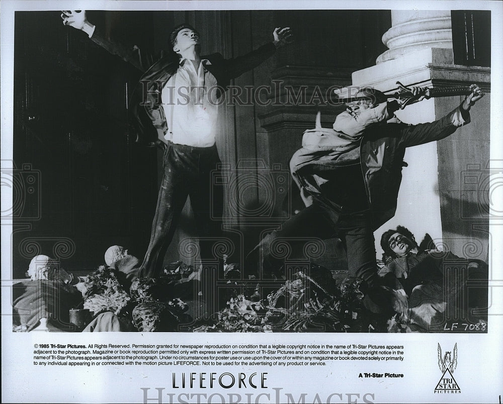 1985 Press Photo Peter Firth &quot;Lifeforce&quot;- Historic Images