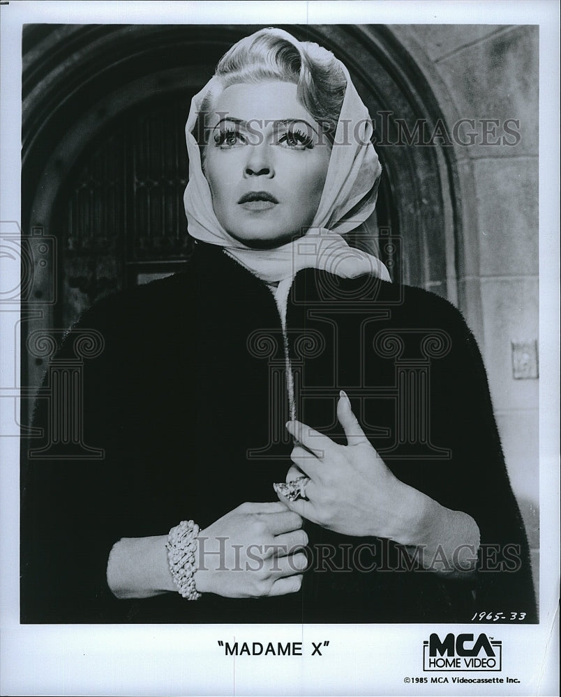 1985 Press Photo Scene from &quot;Madame X&quot;- Historic Images