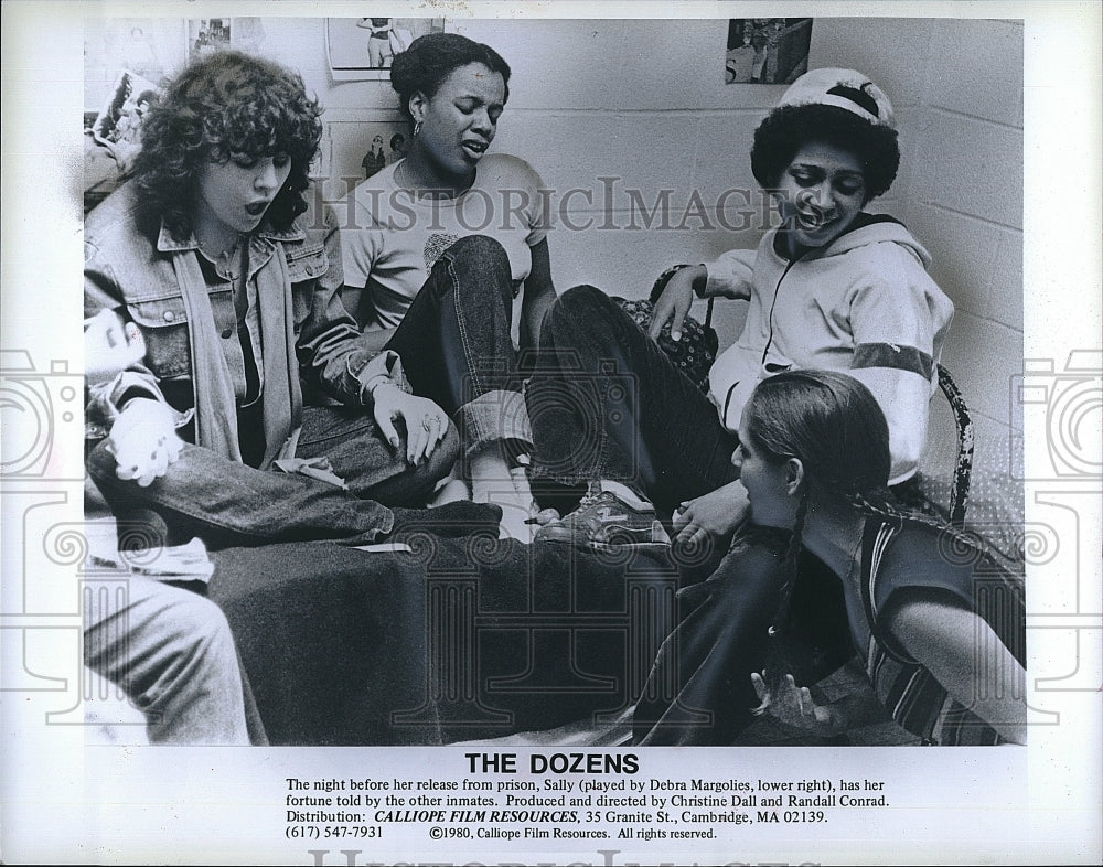 1980 Press Photo Debra Margolies in &quot;The Dozens&quot;- Historic Images