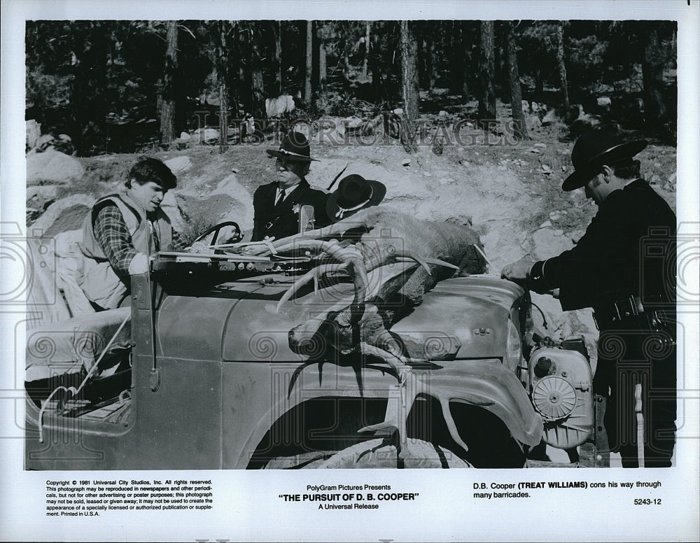 1981 Press Photo &quot;The Pursuit of DB Cooper&quot; starring Treat Williams- Historic Images