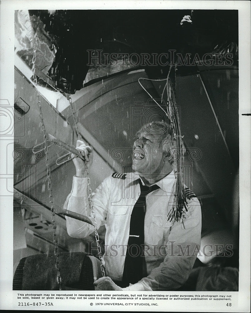 1979 Press Photo &quot;The Concorde-Airport &#39;79&quot; George Kennedy- Historic Images