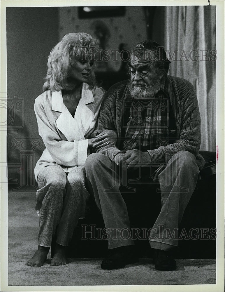 1986 Press Photo Television Series Easy Street Dana Ivey Loni Anderson- Historic Images