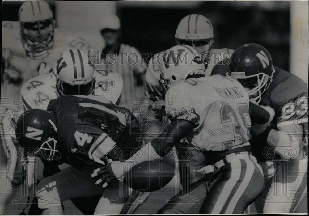 1986 Northwestern vs Wisconsin - Historic Images