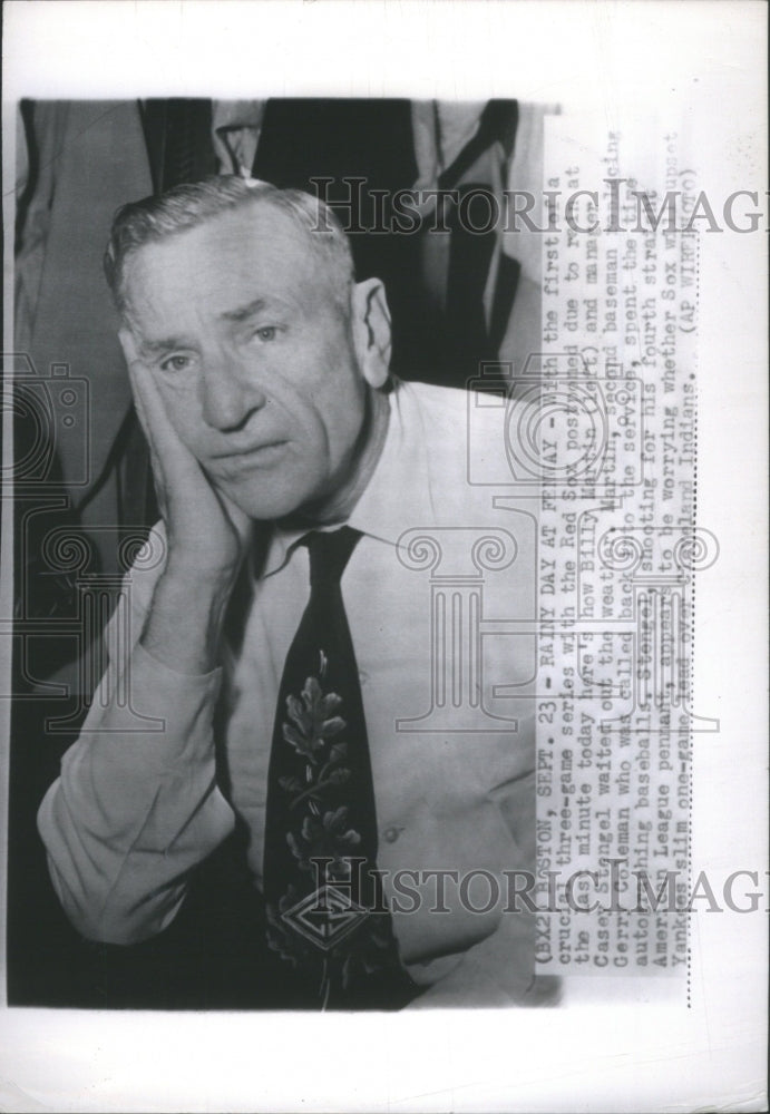 1952 Press Photo Casey Stengel Philadelphia Phillies - RRQ05315 - Historic Images