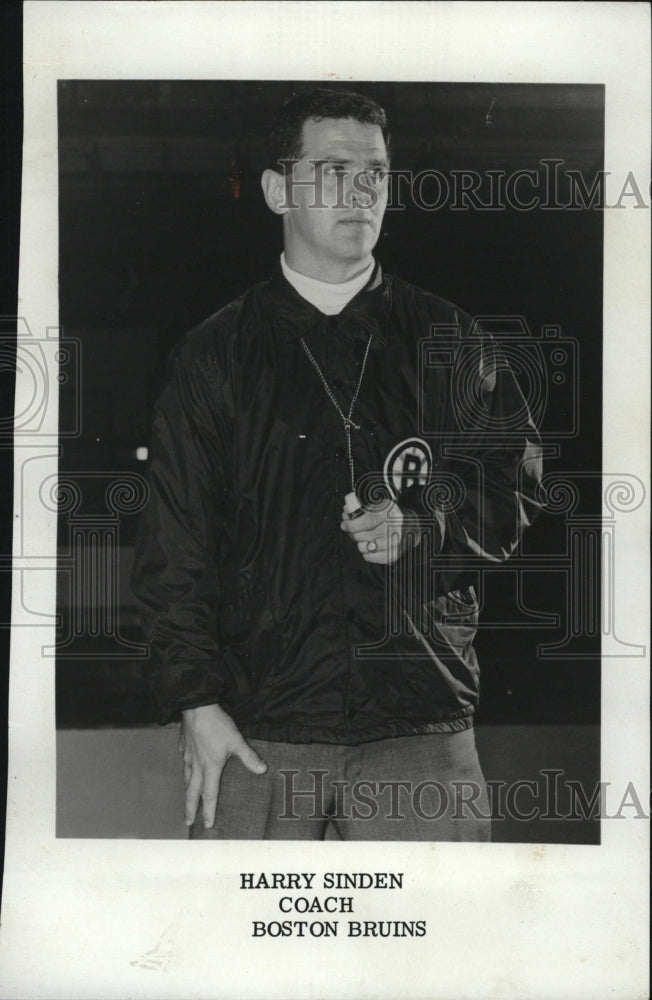 1969 Harry Sinden Hockey Coach - Historic Images