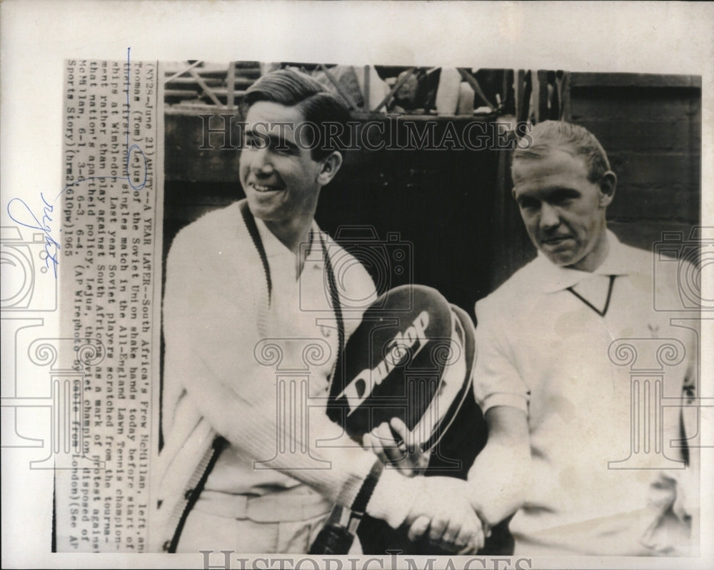 1965 Press Photo Africian Frew McMillan Toomas Lejus - RRQ09571 - Historic Images