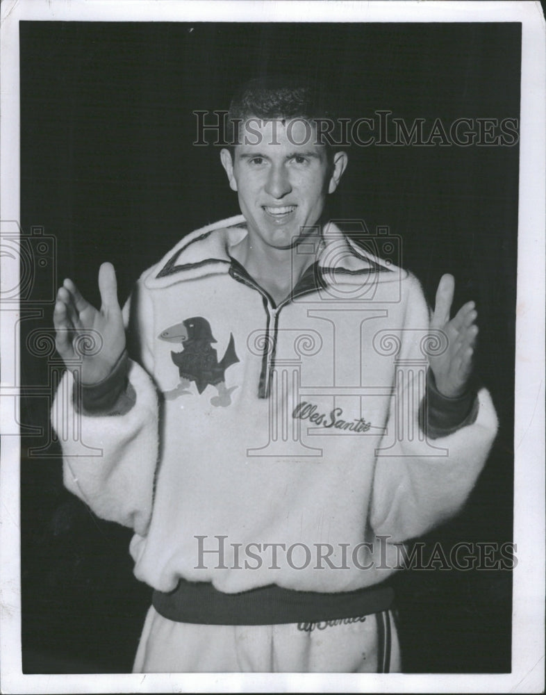 1954 David Wesley Santee Distance Runner-Historic Images