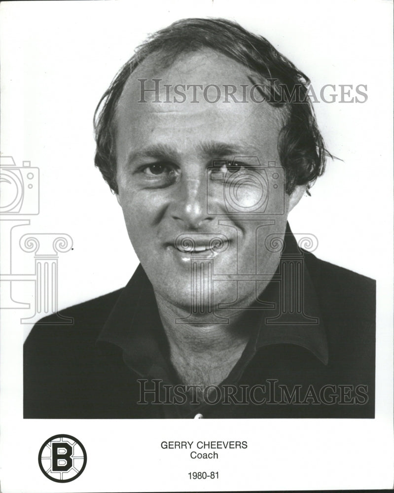 1980 Gary Cheevers Bruins Coach Headshot - Historic Images