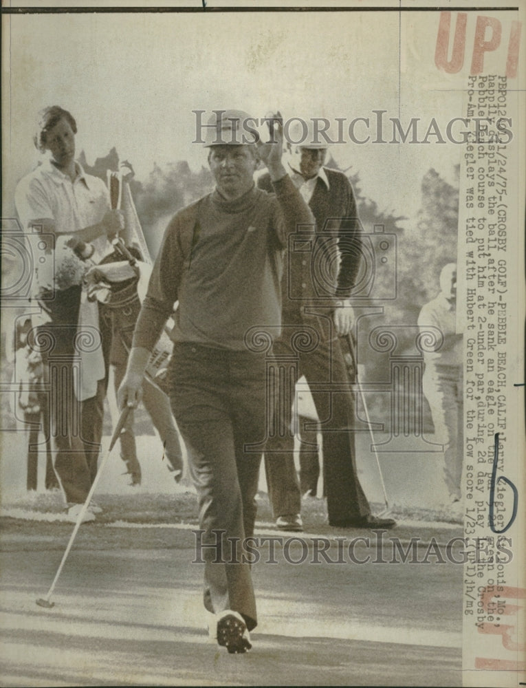 1975 Ziegler Sinks Ball Crosby Pro Am - Historic Images