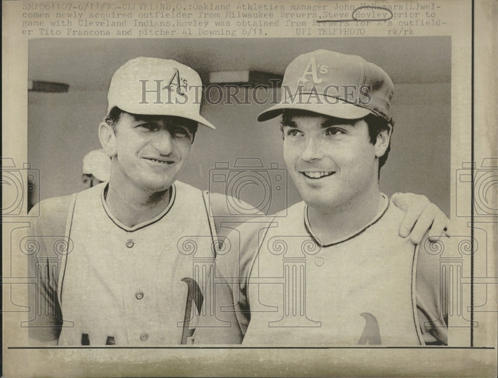 1970 Press Photo Stephen Eugene Hoyley Baseball Former - Historic Images