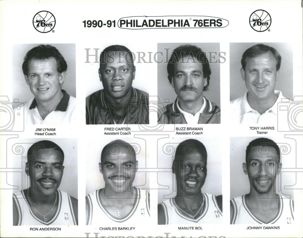 Philadelphia 76ers Basketball Team Members-Historic Images