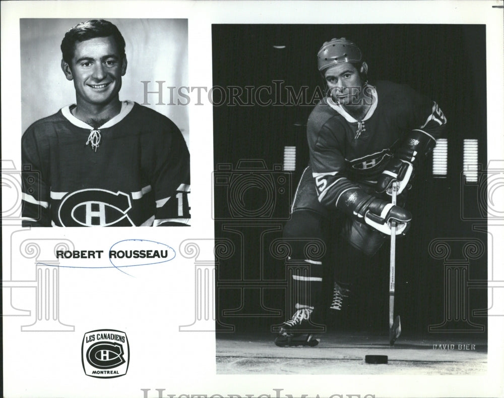 1961 Robert Rousseau hockey professional - Historic Images