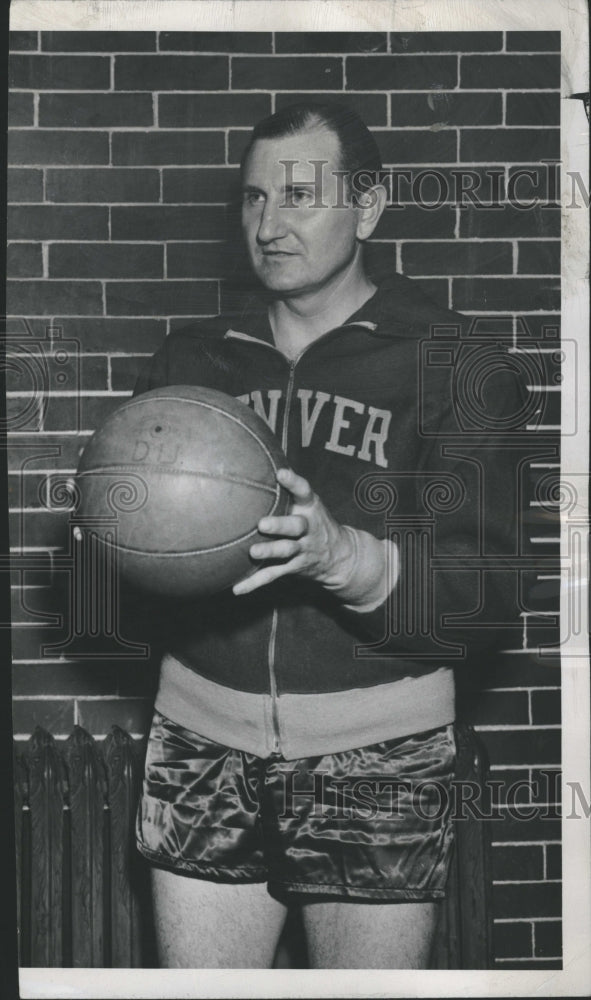 Press Photo Ellison Ketchum Ball Uniform Team - Historic Images