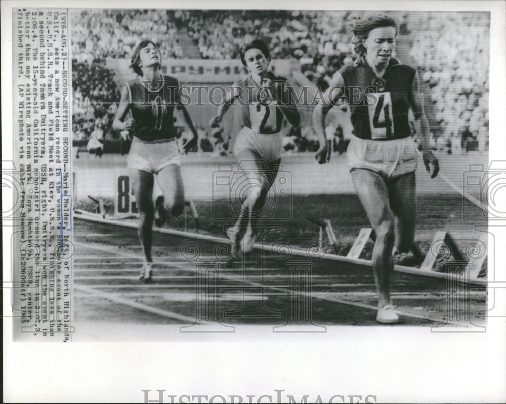 1965 Press Photo Olympics - Historic Images