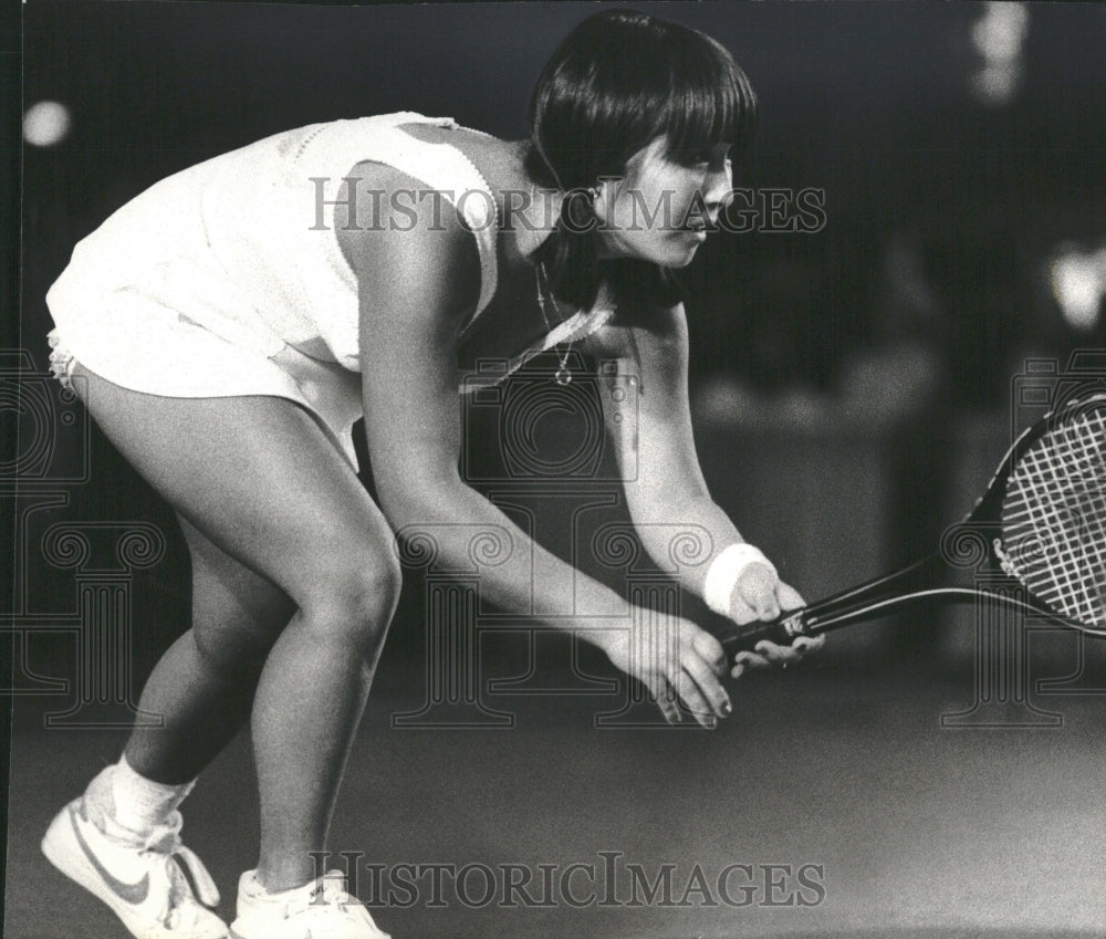 1979 Press Photo Ann Kayomura beats Pam Shriver, Tennis - RRQ19999 - Historic Images