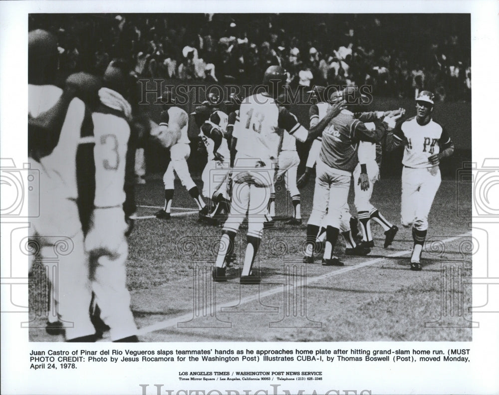 1978 Juan Castro/Baseball/Mexico/LA Dodgers - Historic Images