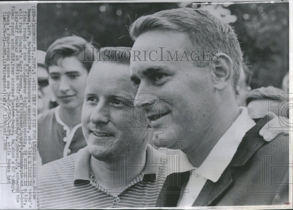 1966 Press Photo US Amateur Golf Tournament Players - RRQ20379 - Historic Images