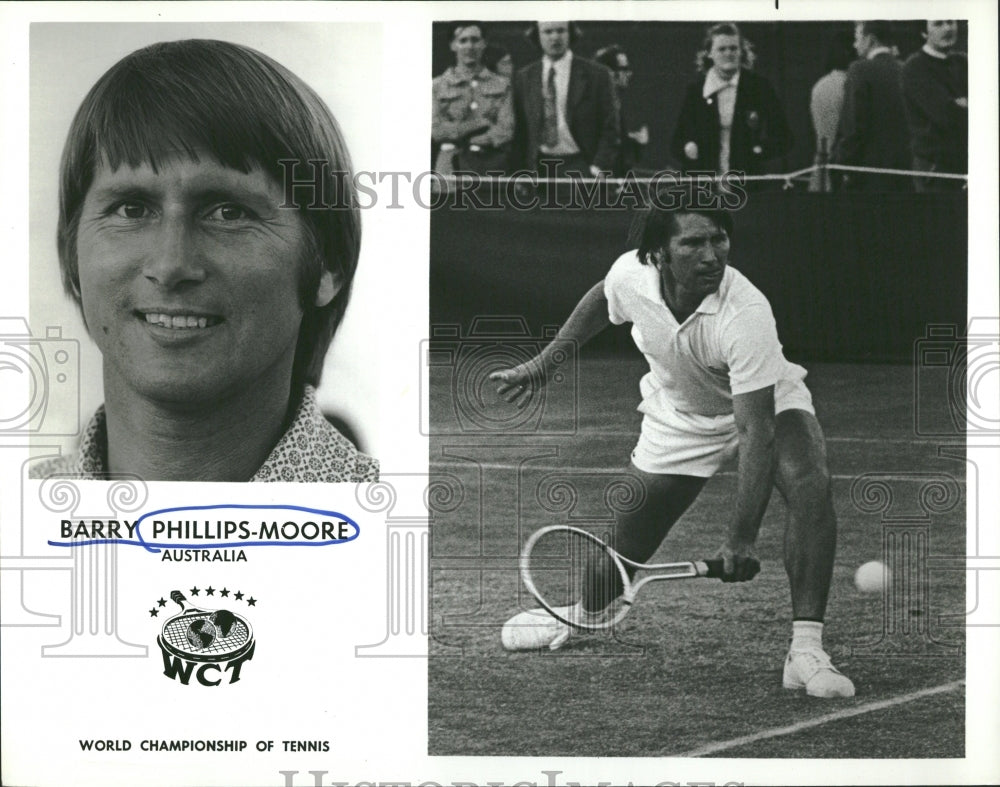 1975 Press Photo World Championship Tennis Player Promo - RRQ20731 - Historic Images