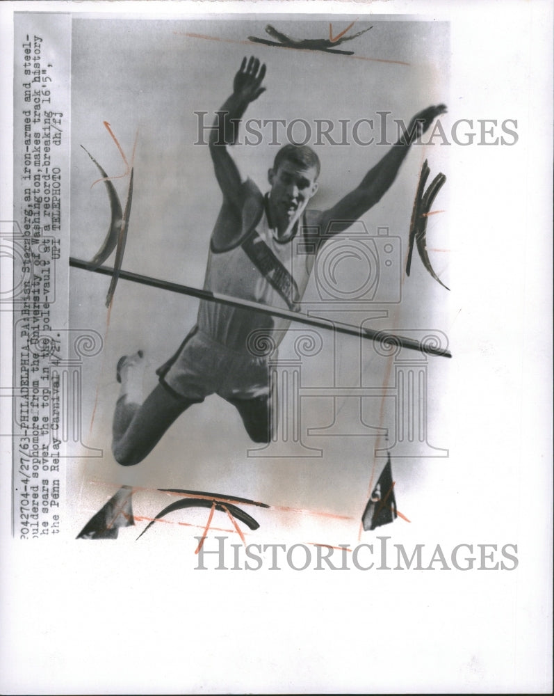 1963 Brian Sternberg Puldered Sophomore - Historic Images